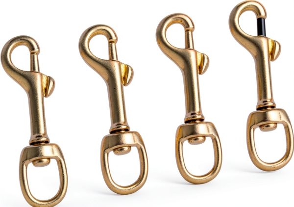 YiMusic Brass Eye Bolt Snap Hook Buckle – Durable Clip for Scuba Gear-2