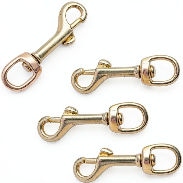 YiMusic Brass Eye Bolt Snap Hook Buckle – Durable Clip for Scuba Gear-1