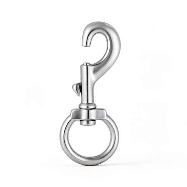 Swivel Eye Bolt Snap Hooks Buclefly Zinc Alloy 4.7" Clip 2pcs-1
