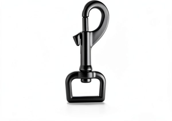 Swivel Eye Bolt Snap Hooks Black Dog Leash Clips Buclefy 3/4in 4pcs-1