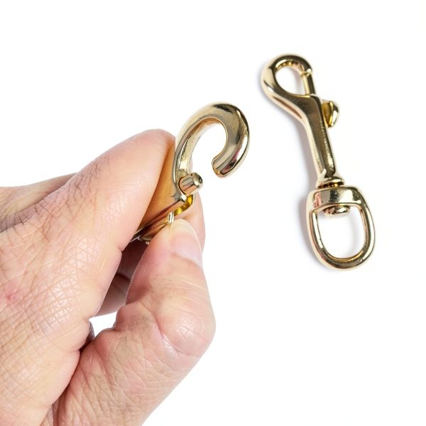 YiMusic Brass Eye Bolt Snap Hook Buckle – Durable Clip for Scuba Gear-4
