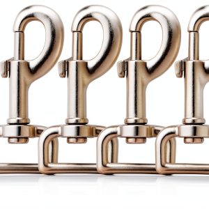 Swivel Eye Bolt Snap Hooks Heavy Duty Dog Leash Clips 4pcs by Buclefly-0