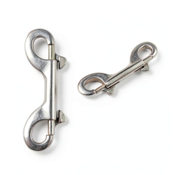 Double Ended Bolt Snap Hooks Kuvanspok 3.5in 316 Marine Stainless-2