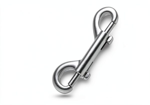 Double Ended Bolt Snap Hooks isWinner Steel 3.5in Silver Pack of 6-1