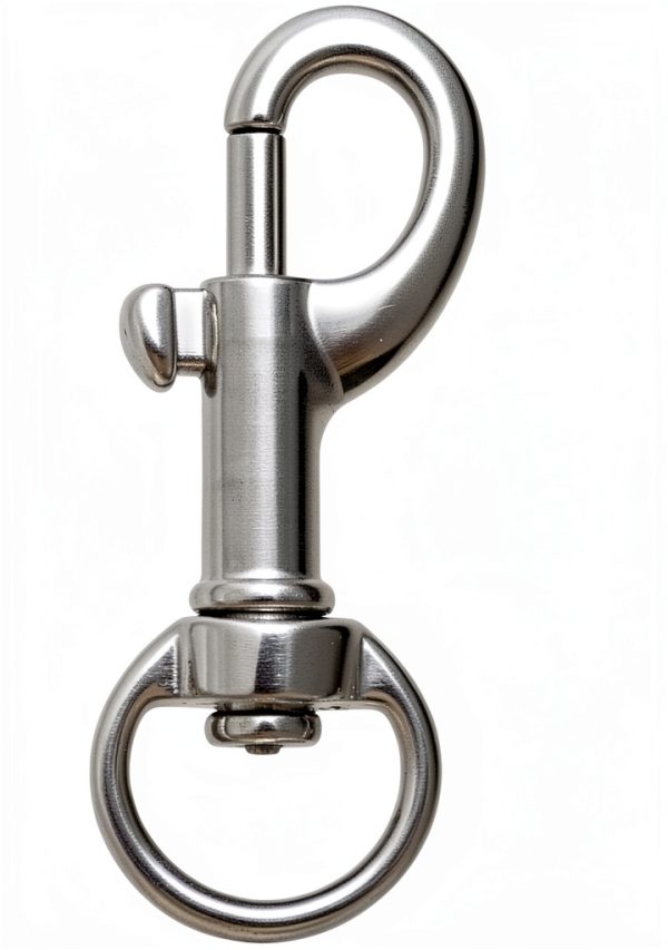Flag Clips Swivel Snap Hooks LuoQiuFa 4-Piece 1.8-Inch Rust-Resistant-1