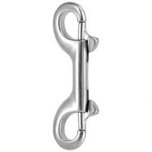Double Ended Bolt Snap Hooks Kuvanspok 3.5in 316 Marine Stainless-0
